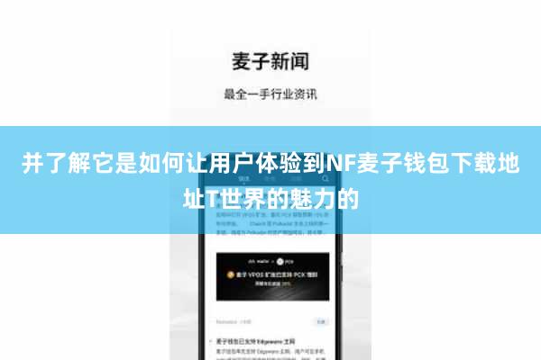 并了解它是如何让用户体验到NF麦子钱包下载地址T世界的魅力的