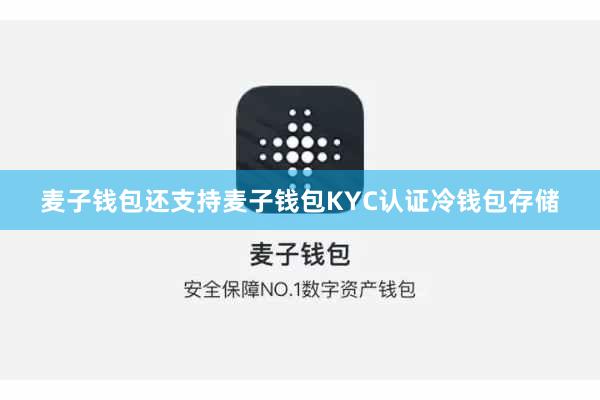 麦子钱包还支持麦子钱包KYC认证冷钱包存储