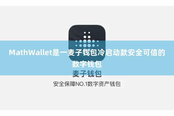 MathWallet是一麦子钱包冷启动款安全可信的数字钱包