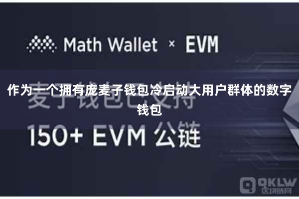 作为一个拥有庞麦子钱包冷启动大用户群体的数字钱包