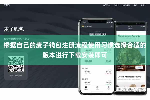 根据自己的麦子钱包注册流程使用习惯选择合适的版本进行下载安装即可