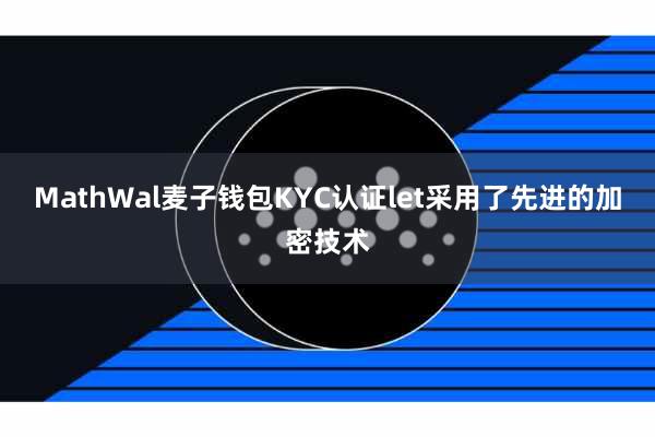MathWal麦子钱包KYC认证let采用了先进的加密技术